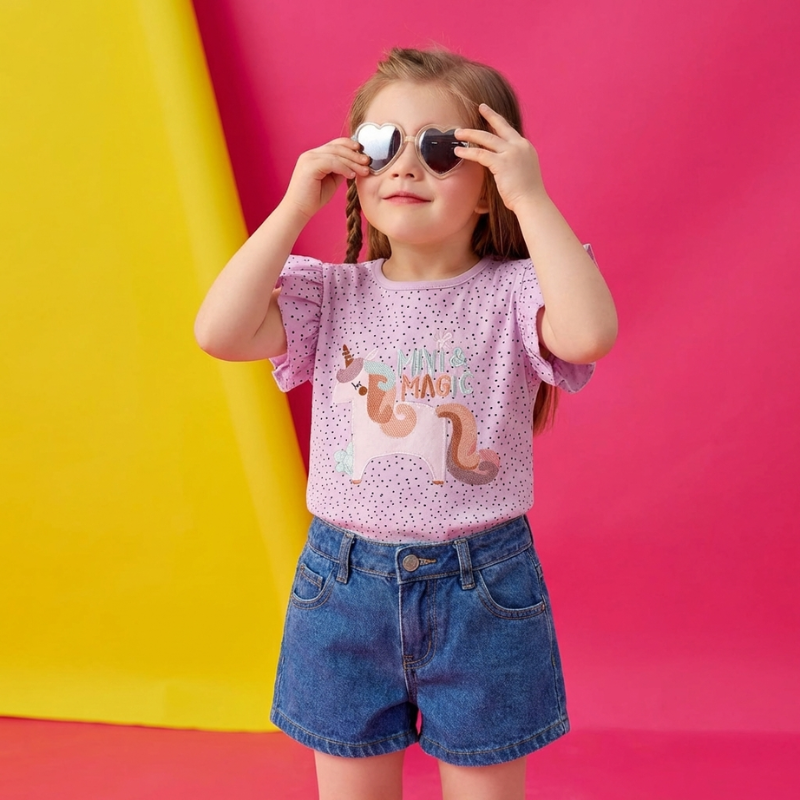 Gudrun – Unicorn Stippen T-shirt