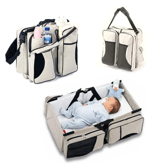 TravelNest™ – De 2-in-1 Luiertas