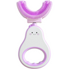 MiloBrush – 2-pack U-vormige Kindertandenborstels met 360° Reiniging en BPA-vrije Siliconen