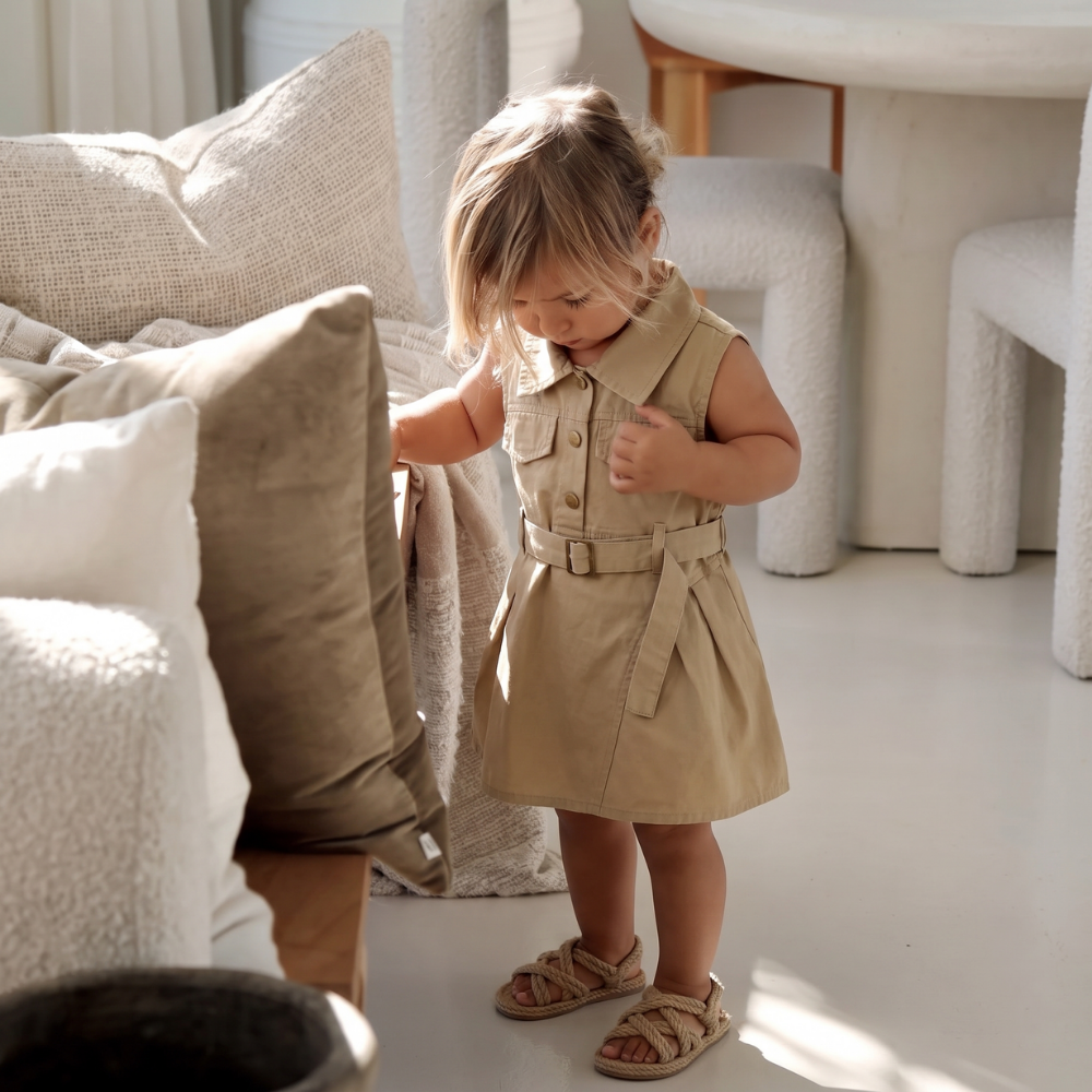 LittleSienna – Utility Jurk voor Meisjes