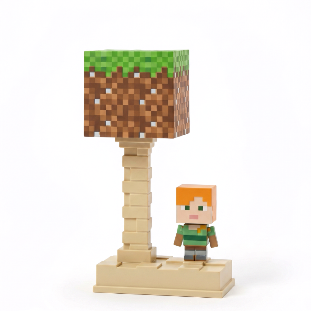 PixelGlow – Pixel Block Tafellamp met Game Design