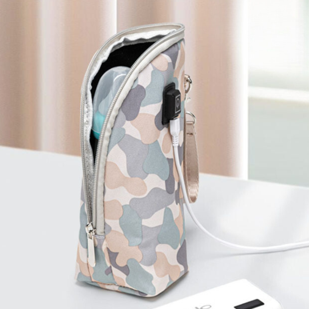 HeatEase™ – De Draagbare Babyflessenwarmer