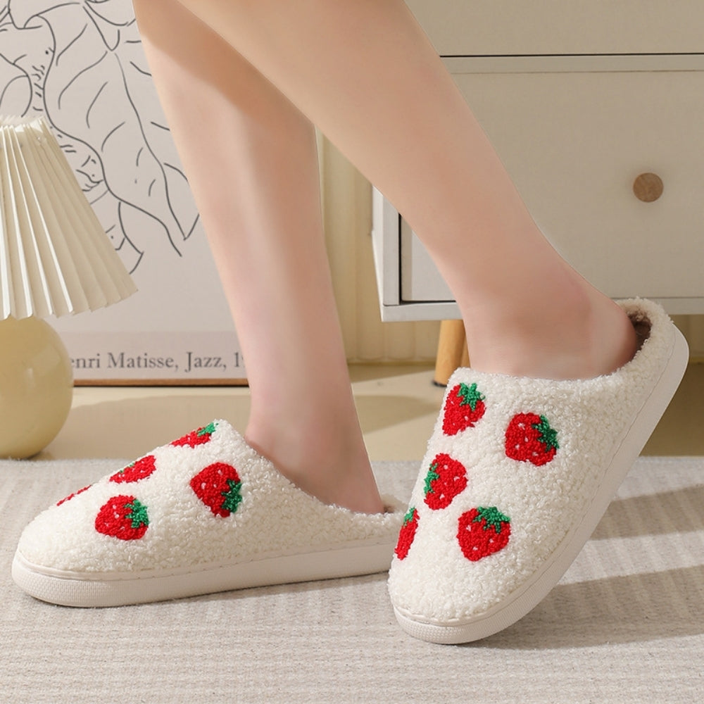 BerryStep – Warme Aardbei Pantoffels
