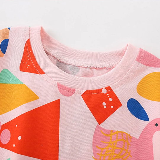 Elva – Geometrisch Dieren T-shirt