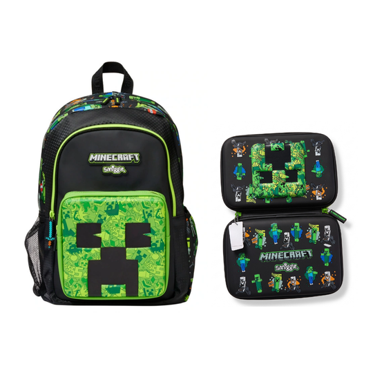 BlockQuest – Grote Schoolrugzak met Accessoires