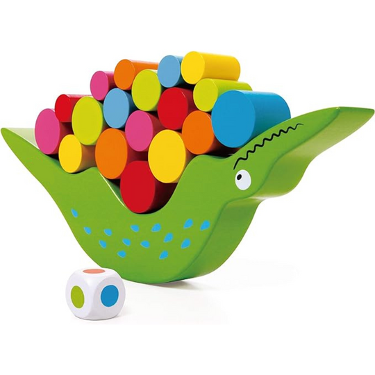 BalanceMaster™ – Houten Evenwichts- & Stapelspel voor Kinderen