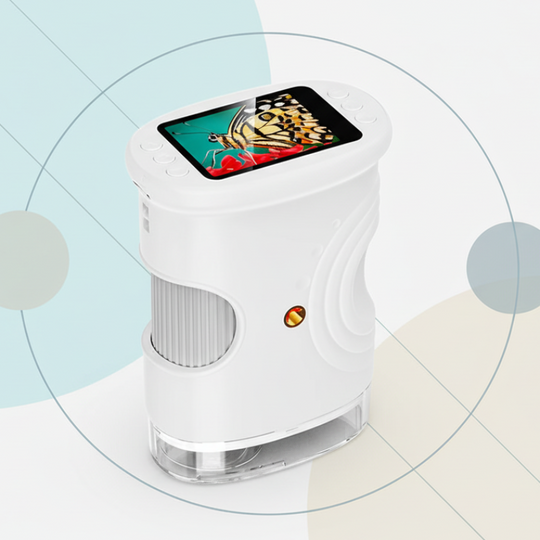 MicroScout – Handheld Microscoop met Vergroting en Scherm