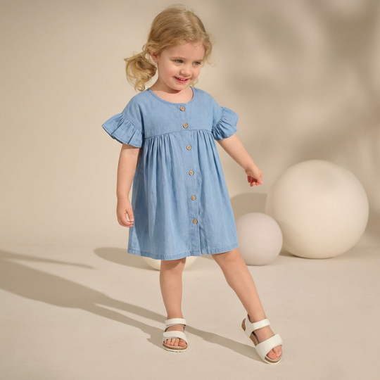 Hedda – Blauwe Jurk