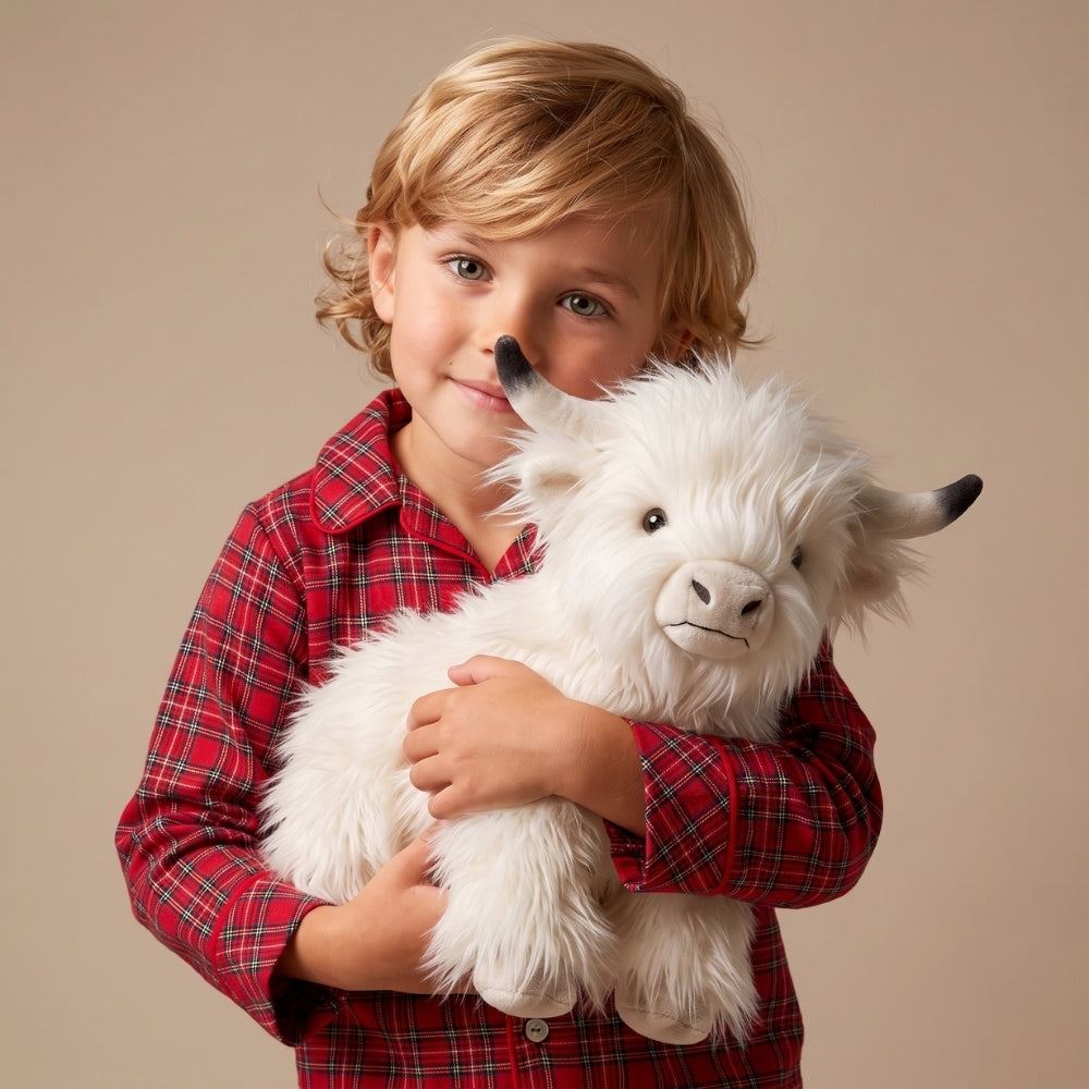 CuddleCow – Luxe Pluche Koe Knuffel voor Kinderen