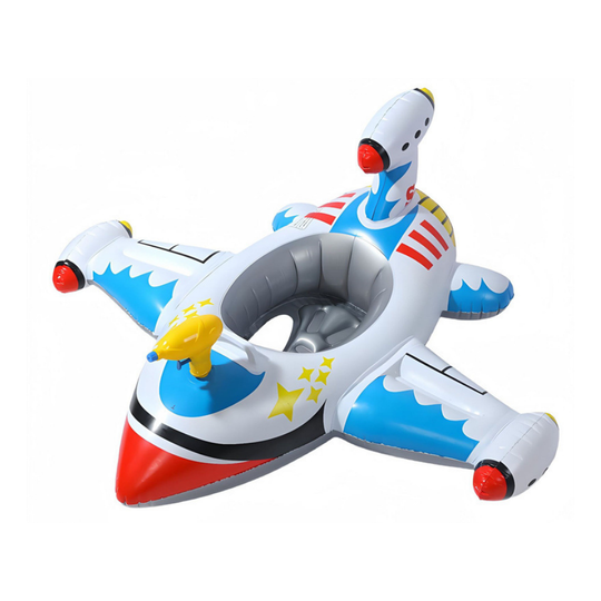 SkySplash – Opblaasbare Vliegtuig Zwemband voor Kinderen