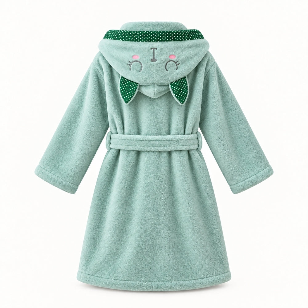 CuddleCape – Zachte Kinderbadcape met Dierenprint