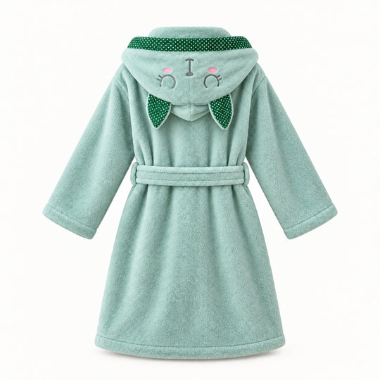 CuddleCape – Zachte Kinderbadcape met Dierenprint