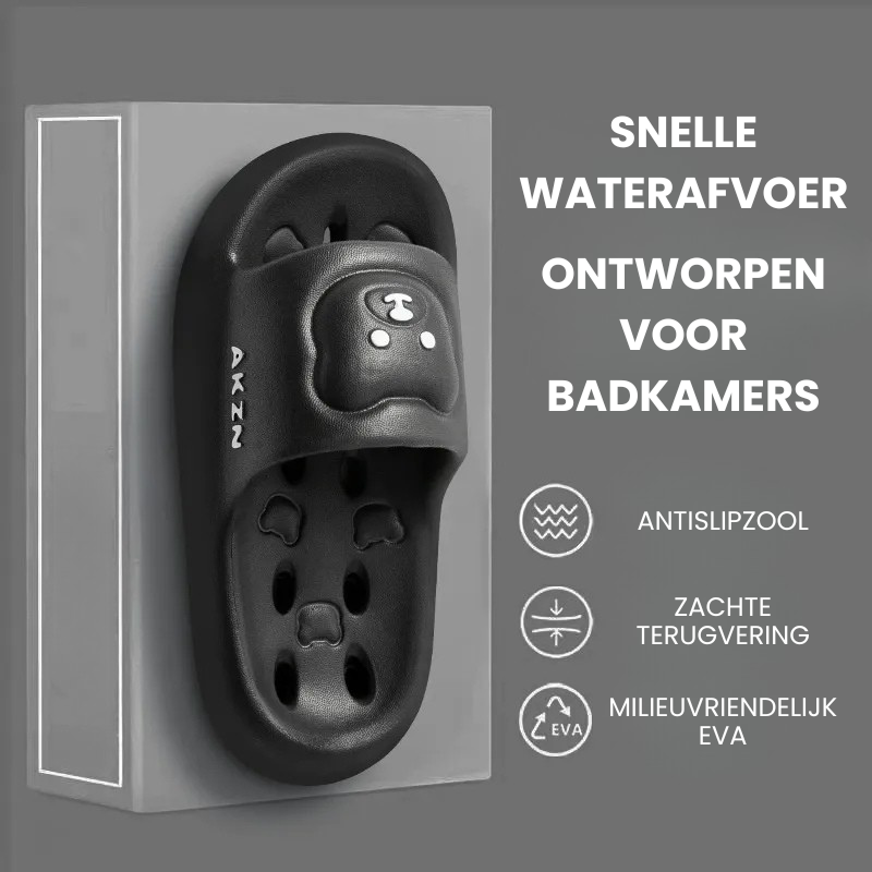 AquaBear – Badkamer Slippers