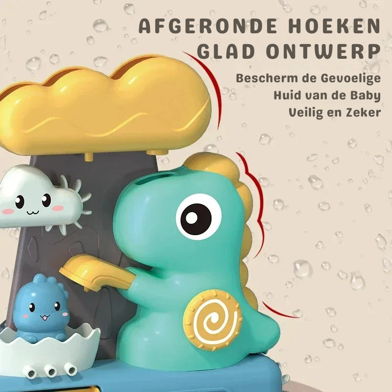 WaterJoy™ – Interactief Badspeelgoed met Douchepeddel – Educatief Waterplezier voor Kinderen
