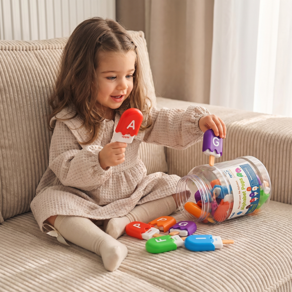 LearnScoops – Alfabet & Cijfer IJsjes Montessori Leerspeelgoed