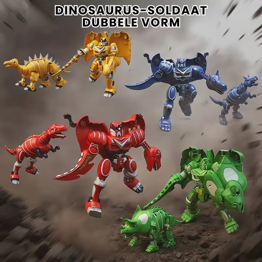 DinoBotix™ – DIY Transformeerbare Dino Robot