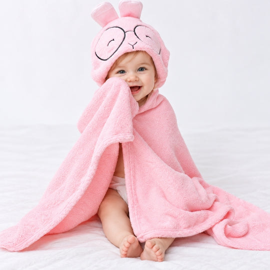 CloudCape – Zachte Badcape voor Baby en Peuter