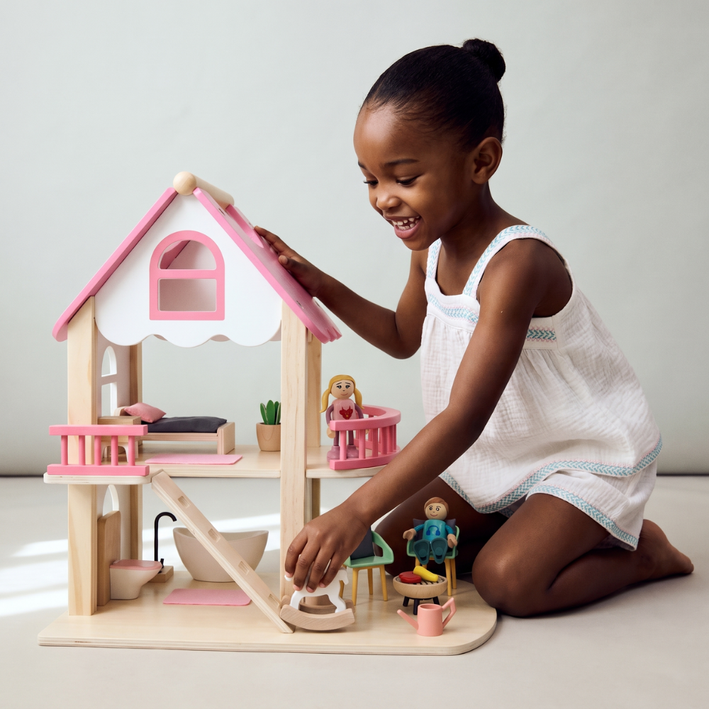 NordicHome – Draagbaar Scandinavisch Poppenhuis