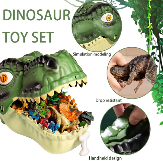 DinoDen dino hoofd speelset - Milo & Moon