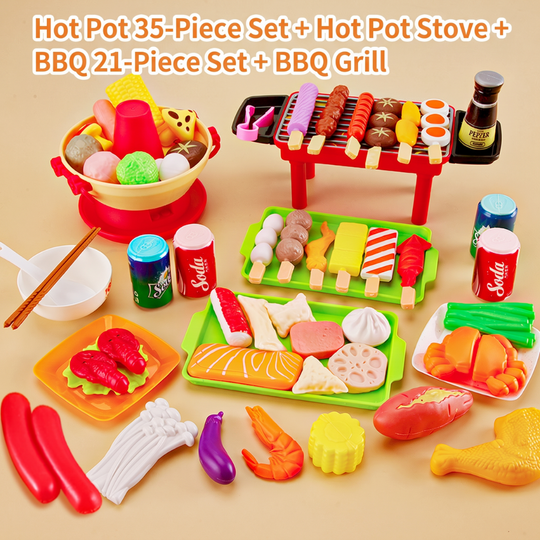 SmulFestijn – Speelgoed Hotpot- en Barbecueset