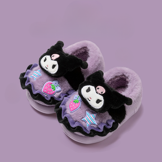 CuteCloud – Cartoon Pluche Kinder Pantoffels