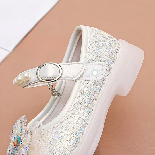 GlitterStep™ – Glanzende Klittenbandschoenen voor Kinderen
