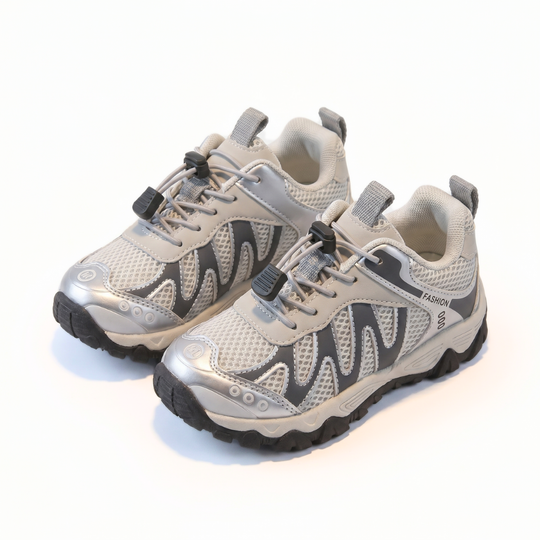 TrailFlex – Ademend Kinder Sneakers met Antislip Zool en Elastische Sluiting