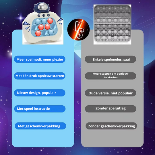 JoyPop™ – Fidget Spelconsole voor Peuters, Educatief en Sensorisch