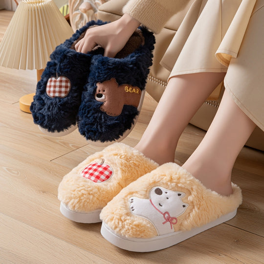 PuppyStep – Warme Pantoffels met Hondendesign