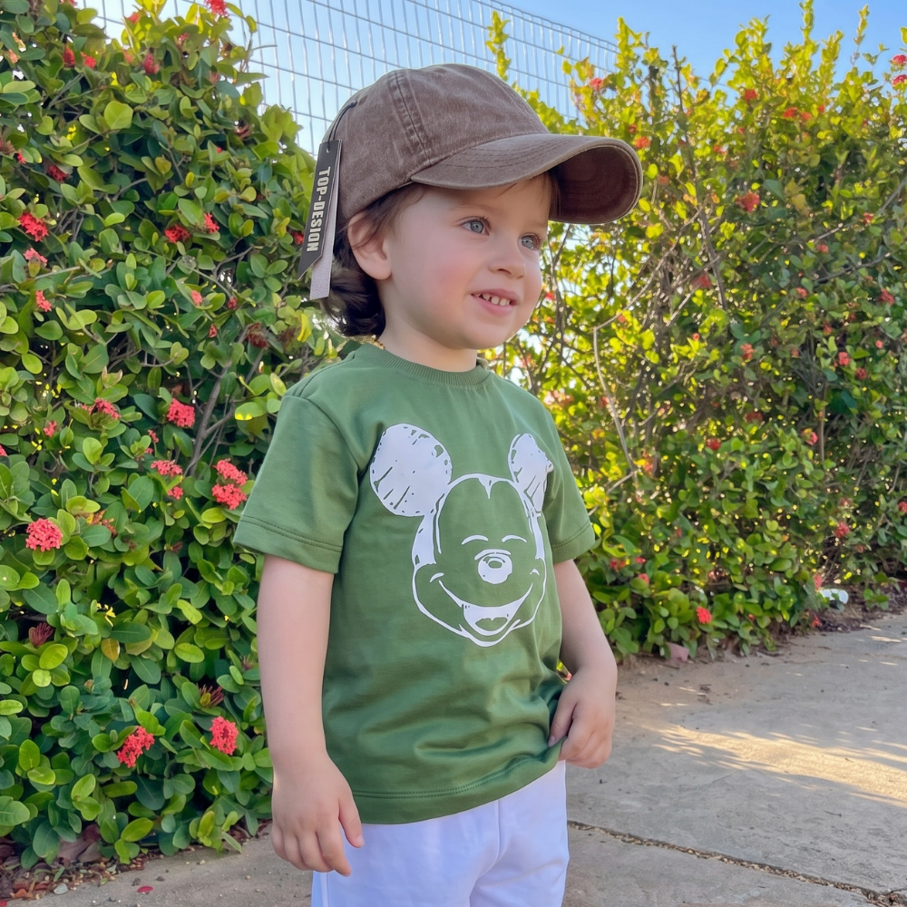 DenimEdge – Kinder Verstelbare Denim Baseball Cap