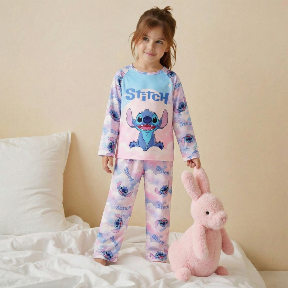 StitchHeart – Meisjes Stitch Pyjama Set