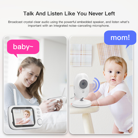 LullaView – Draadloze Babyfoon met Camera