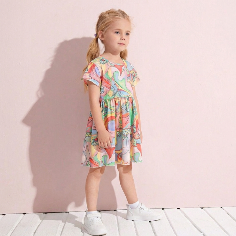 Dorina – Vlinder Zomerjurk