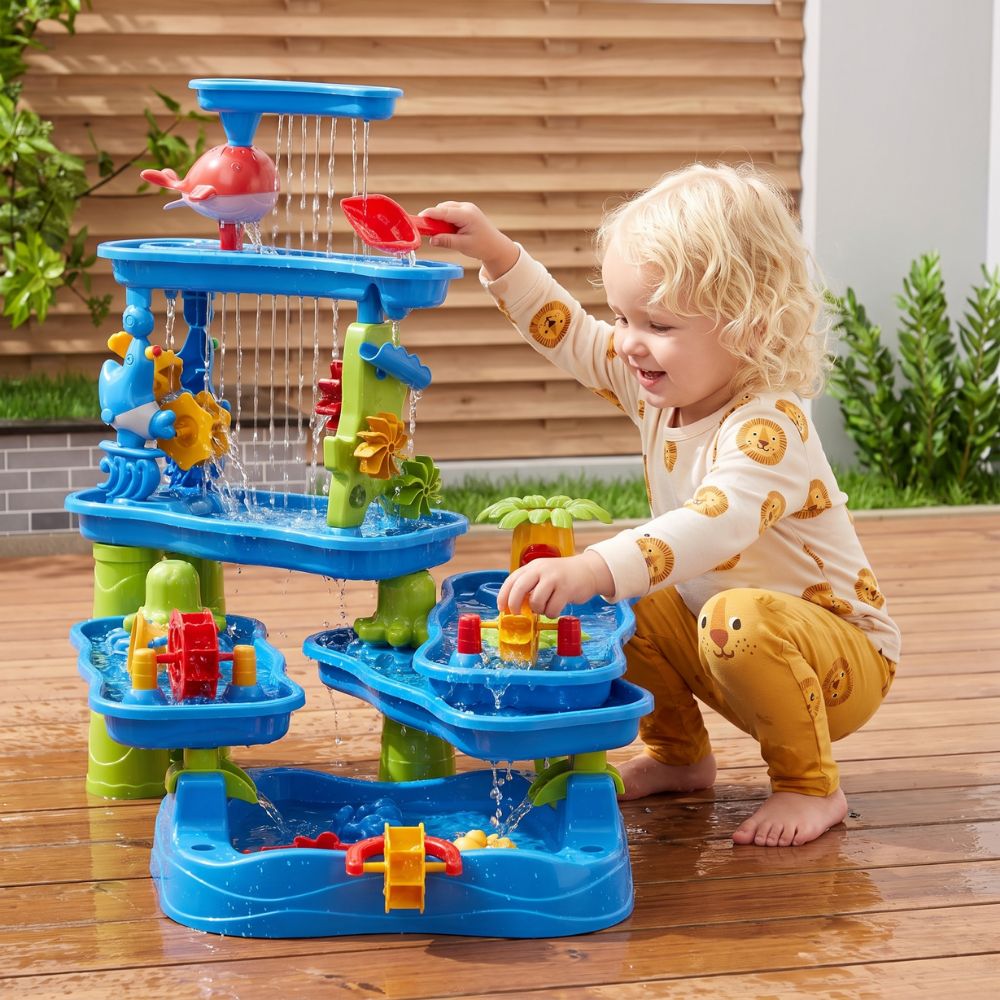 SplashCascade – Water- en Zandtafel voor Kinderen