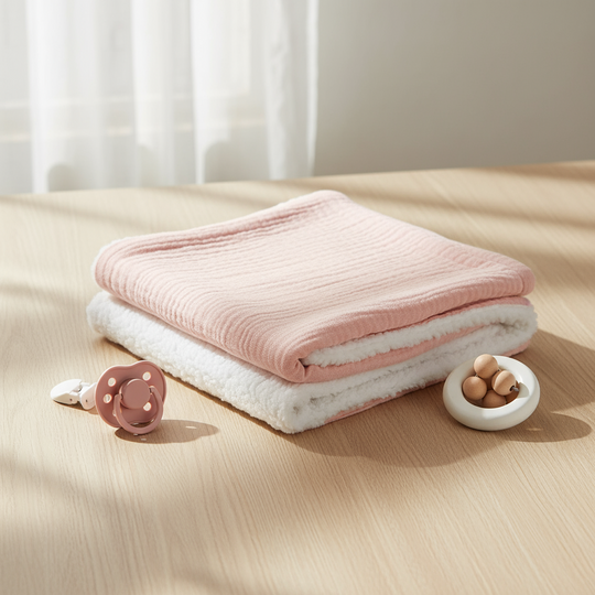CozyBear – Warm & Ademend Baby Deken