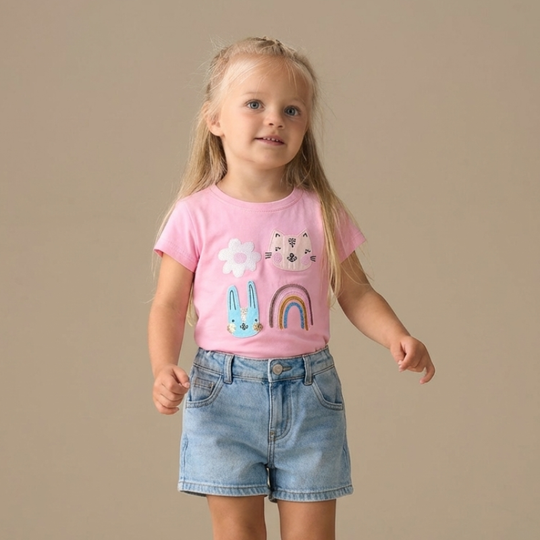 Cosima – Dieren Print T-shirt
