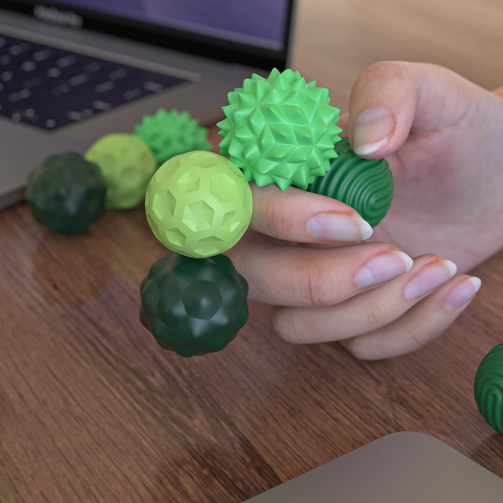 MagnaFidget – Magnetische Sensorische Fidget Ballen Set