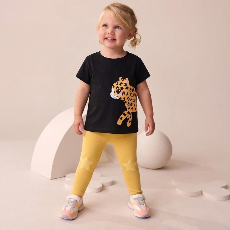 Evelina – Luipaard Print T-shirt