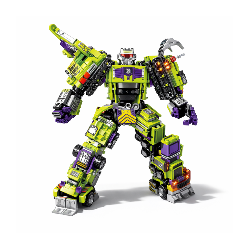 SteelMecha – 6-in-1 Constructie Robot Bouwset