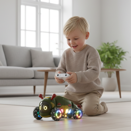 StuntBug – 4WD RC Stuntauto in Rupsdesign