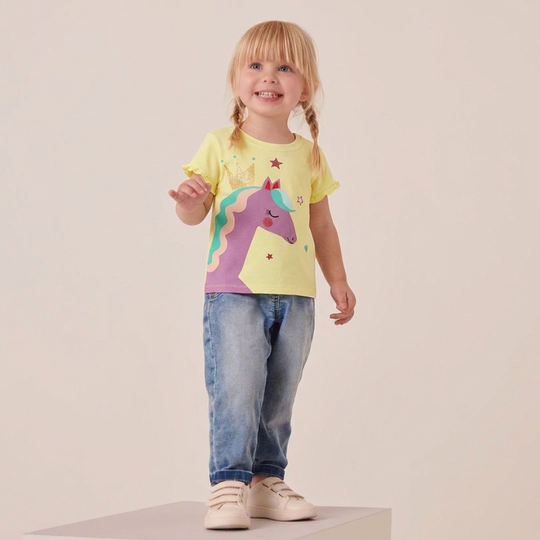 Xenia – Unicorn Ruffle T-shirt