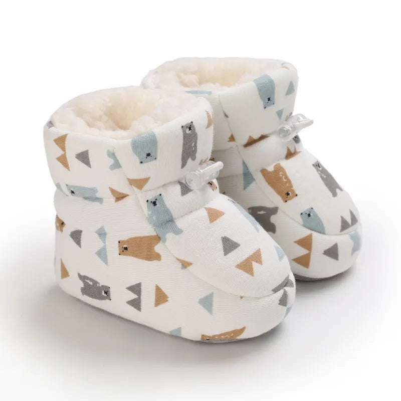 MiloSteps™ CosySteps – Warme Winterlaarsjes voor Baby’s (0-18 mnd)