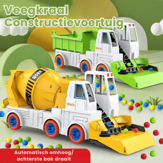 PowerMixer™ – Spin & Build Bouwtruck – Interactief Constructiespeelgoed