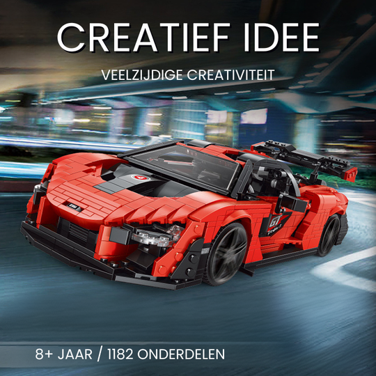 ApexSenna™ – Senna GTR Sportwagen Bouwset