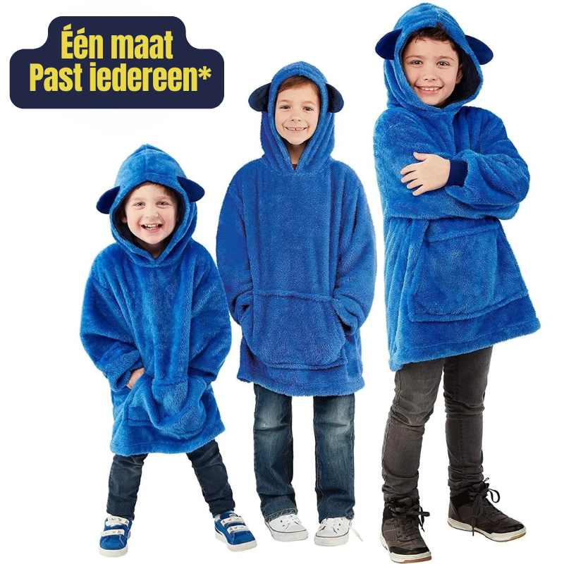 SnugHood™ – Knuffelige Hoodie met Capuchon – Warme Kindertrui