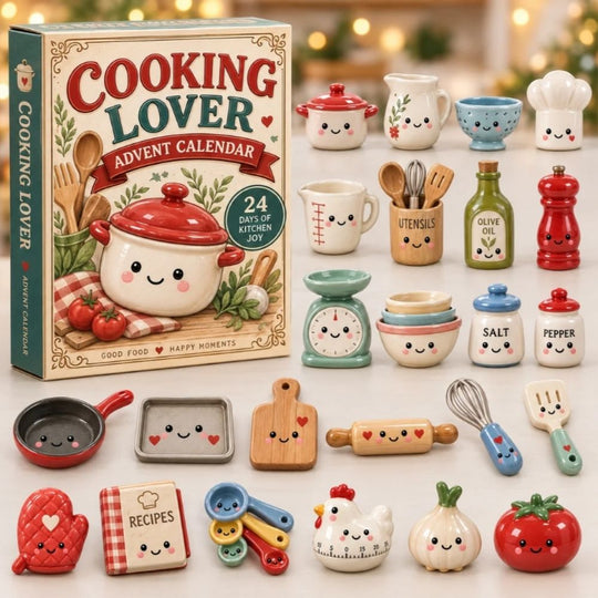 Calendrier de l'Avent de Noël 2026 pour les passionnés de cuisine (Mystery Box)