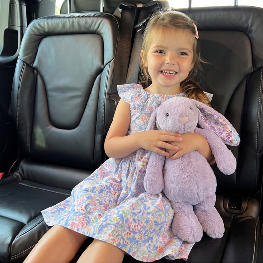 BloomBunny – Konijn Knuffel met Bloemenprint Oren