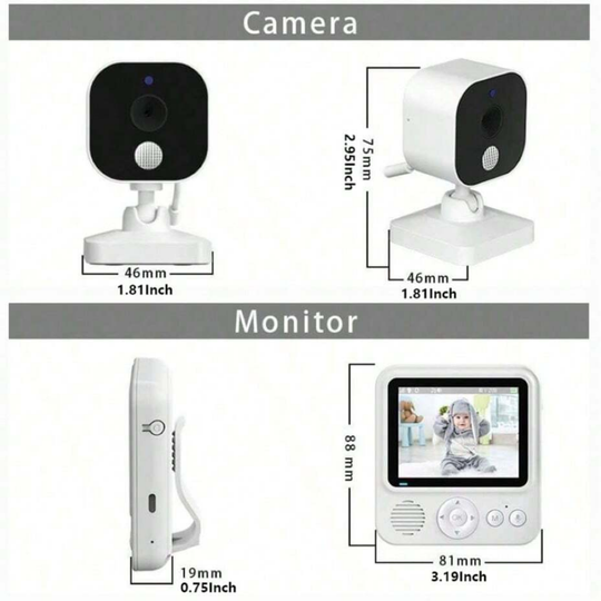 CareNest – Draadloze Babyfoon met Camera