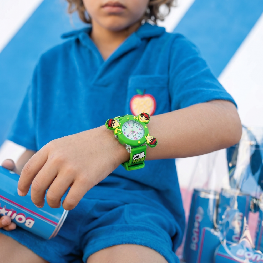 HeroTime – Little Boy Actie Draaihorloge voor Kinderen