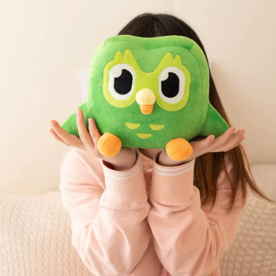 <font dir="auto" style="vertical-align: inherit;"><font dir="auto" style="vertical-align: inherit;">Nouveau produit transfrontalier : Duo, la peluche de Duo le hibou, cadeau peluche hibou vert</font></font>